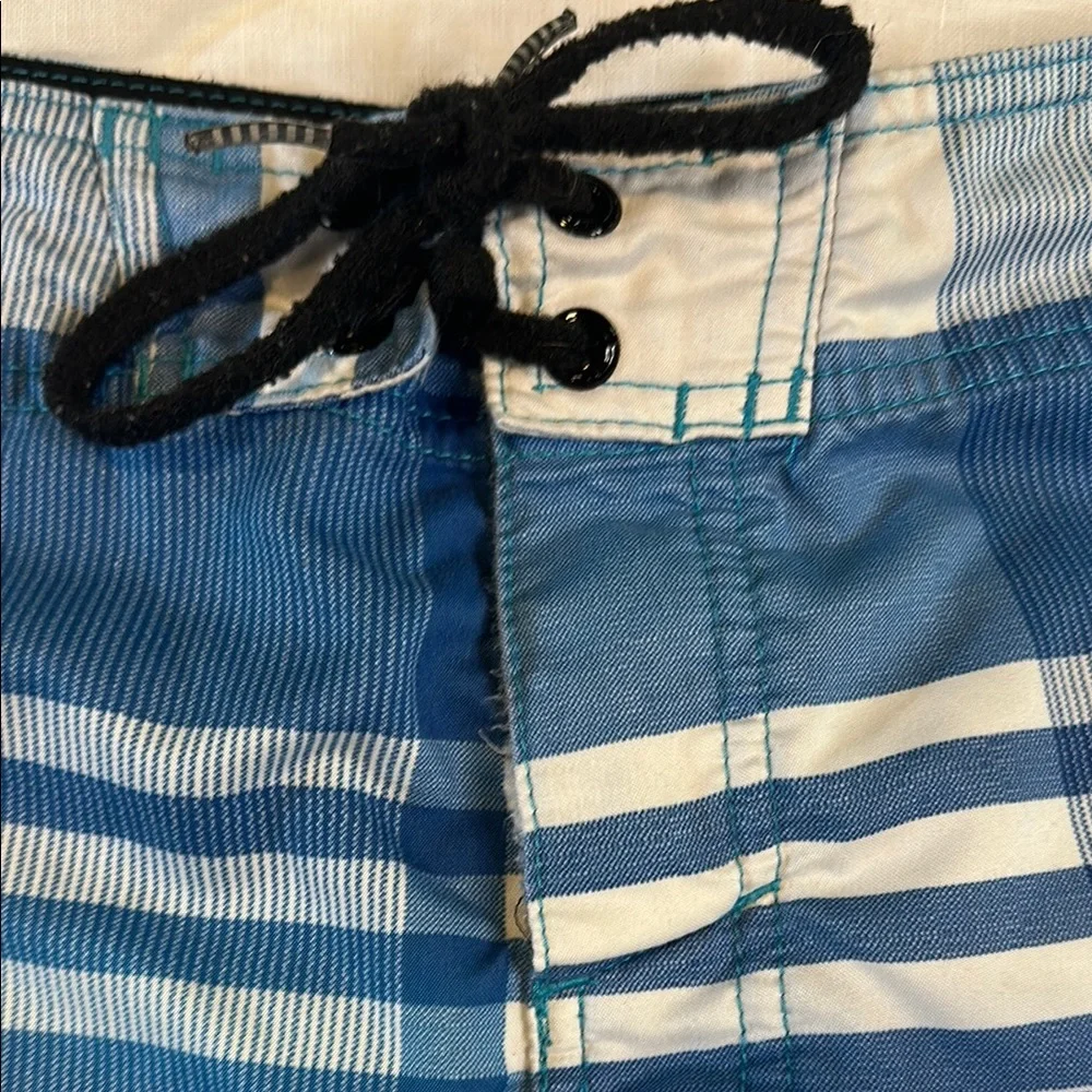 O'Neill Blue and White Board Shorts Swimwear